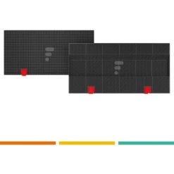 WHIRLPOOL FC08 - Filtre à Charbon Compatible Hotte Whrilpool AKR634 GY/2