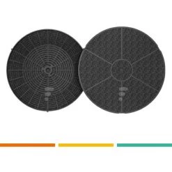 WHIRLPOOL Elica CFC0038668 - Jeu De 2 Filtres à Charbon Actif Pour Hotte De Cuisine Elica (CFC0038668)