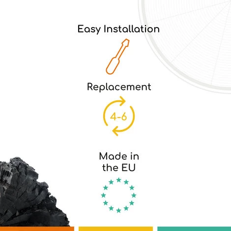 Fc18 - Filtre à Charbon Compatible Hotte Whirlpool DKF42 6 Fc18 - Filtre à Charbon Compatible Hotte Whirlpool DKF42 – Image 4