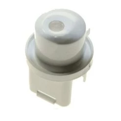 BOUTON POUSSOIR BLANC M/A POUR LAVE LINGE WHIRLPOOL - 481241029031