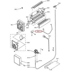 BRAS PALPEUR D ARRET POUR REFRIGERATEUR WHIRLPOOL - 481246088301