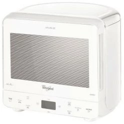 WHIRLPOOL Micro-ondes Posable, MAX, Blanc, 13 L, Electronique, Cavité Peinte, Plateau 28cm - Blanc