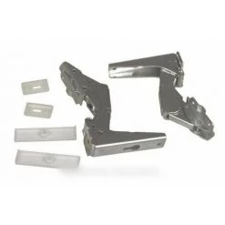 CHARNIERES X2 (INFERIEUR & SUPERIEUR) POUR REFRIGERATEUR WHIRLPOOL