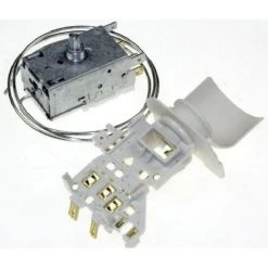THERMOSTAT + SUPPORT LAMPE EN REMPLACEMENT THERMOSTAT A130681R POUR REFRIGERATEUR WHIRLPOOL