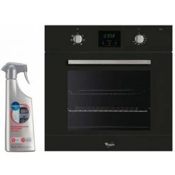WHIRLPOOL Four Catalyse Encastrable Noir 65L Multifonction 5 Modes De Cuisson - Noir