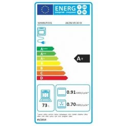 WHIRLPOOL Four Pyrolyse Encastrable Inox 73L Multifonction Porte Froide - Inox -WHIRLPOOL Soldes Boutique 17242847 3