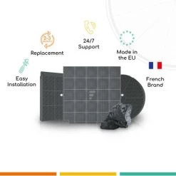 Filtre à Charbon Whirlpool 481281718528 / Type 26 / FAC269 484000008789_wh -WHIRLPOOL Soldes Boutique 22496441 4