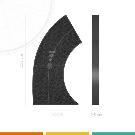 Filtre à Charbon Whirlpool 484000008582 / Type 10 / CHF85/1 484000008582_wh 4 Filtre à Charbon Whirlpool 484000008582 / Type 10 / CHF85/1 484000008582_wh – Image 2