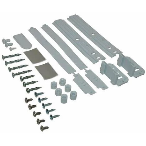 Kit De Fixation (glissières) Porte (140201-17854) (481231028208) Réfrigérateur, Congélateur WHIRLPOOL, BAUKNECHT, IKEA WHIRLPOOL, IGNIS, OCEAN, SMEG 3 Kit De Fixation (glissières) Porte (140201-17854) (481231028208) Réfrigérateur, Congélateur WHIRLPOOL, BAUKNECHT, IKEA WHIRLPOOL, IGNIS, OCEAN, SMEG