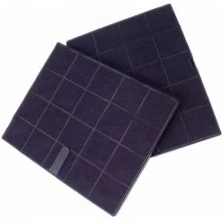 WHIRLPOOL Lot De 2 Filtres Charbon 235x190mm AFFCAF16 AIRFORCE (146187-1964) (AIRFORCE AFFCAF16) Hotte DE DIETRICH, AIRFORCE, ELECTROLUX