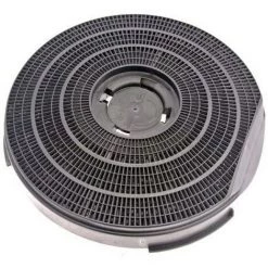Filtre Charbon Rond Type 34 255mm 290g (à L'unité) (481281718531, 484000008610) Hotte WHIRLPOOL, ROSIERES, ARISTON HOTPOINT, SCHOLTES, BAUKNECHT, IGNIS, NEUTRAL, ARTHUR MARTIN ELECTROLUX, FIRENZI, INTEGRA, SPRING RAM, INDESIT