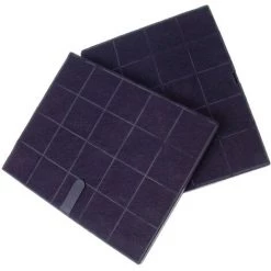 WHIRLPOOL Lot De 2 Filtres Charbon 235x190mm AFFCAF16 AIRFORCE (AIRFORCE AFFCAF16) Hotte DE DIETRICH, AIRFORCE, ELECTROLUX