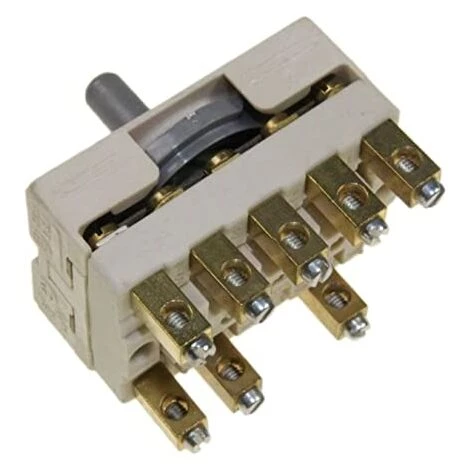 WHIRLPOOL Commutateur 7 Positions, Plaques De Cuisson, 481985023062 - 1 3 WHIRLPOOL Commutateur 7 Positions, Plaques De Cuisson, 481985023062 - 1