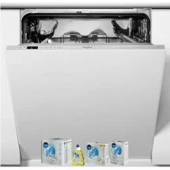 WHIRLPOOL Lave-vaisselle Tout Intégrable Encastrable 44dB 14 Couverts 60cm 6eme Sens - Blanc