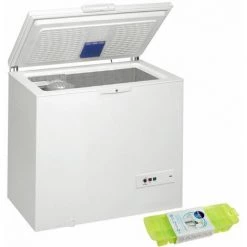 WHIRLPOOL Congélateur Coffre Blanc 251L Autonomie 45h Avec 1 Panier - Blanc