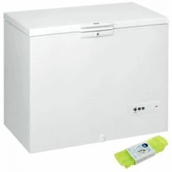 WHIRLPOOL Congélateur Coffre Blanc 437L Autonomie 32h Congélation Eco - Blanc