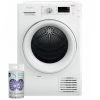 WHIRLPOOL Sèche-linge Frontal Condensation 8kg Electronique Tambour 120L 6eme Sens - Blanc 1 WHIRLPOOL Sèche-linge Frontal Condensation 8kg Electronique Tambour 120L 6eme Sens - Blanc -WHIRLPOOL Soldes Boutique 40432462 1