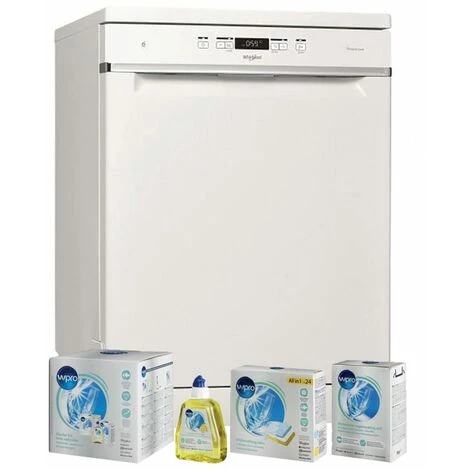 WHIRLPOOL Lave-vaisselle Blanc 42dB 14 Couverts 60cm Natural Dry - Blanc 3 WHIRLPOOL Lave-vaisselle Blanc 42dB 14 Couverts 60cm Natural Dry - Blanc