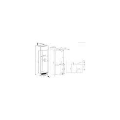 Réfrigérateurs Combinés 273L Froid Brassé WHIRLPOOL 56cm F, ART6614SF1 - Multicolore -WHIRLPOOL Soldes Boutique 57918454 3