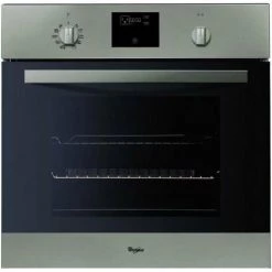 WHIRLPOOL AKZ 520/IXPF - Four électrique Encastrable - Chaleur Tournante - 65L - Pyrolyse - A - Inox