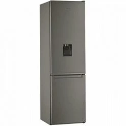 WHIRLPOOL - W7911IOXAQUA - Réfrigérateur Combiné - 360 L (256 + 104)- Total NoFrost - L60cm X H201cm - Inox