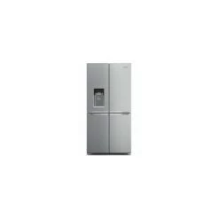 Réfrigérateurs Multi-portes Froid Froid Ventilé WHIRLPOOL 90,5cm F, 4805992 - Inox