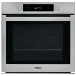 WHIRLPOOL Four Encastrable Pyrolyse Inox 73L Multifonction 7 Modes De Cuisson - Inox