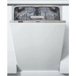 Lave-vaisselle 45cm 10 Couverts 43db Tout Intégrable - Wsio3t223pex - Whirlpool - Blanc