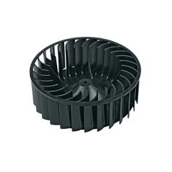 Whirlpool Bauknecht 481010425277 Roue De Ventilation Pour Sèche-linge Noir