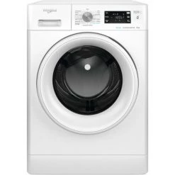 WHIRLPOOL Lave Linge Frontal 8kg 1400 Trs/min 14 Programmes Blanc - Blanc