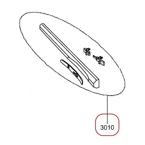 DOSSERET BANDEAU COMPLET /NB POUR HOTTE WHIRLPOOL - 480122100072 3 DOSSERET BANDEAU COMPLET /NB POUR HOTTE WHIRLPOOL - 480122100072