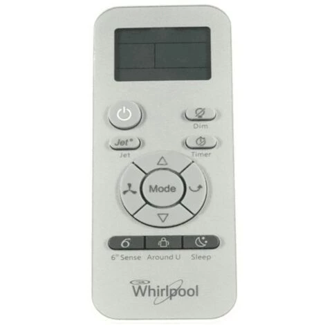 TELECOMMANDE POUR CLIMATISEUR WHIRLPOOL - 482000091916 3 TELECOMMANDE POUR CLIMATISEUR WHIRLPOOL - 482000091916